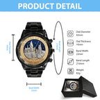 Harry Potter 25th Anniversary 2026 Black Stainless Steel Watch – TMTHU4861