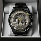 Harry Potter 25th Anniversary 2026 Black Stainless Steel Watch – TANTN19492