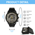 Harry Potter 25th Anniversary 2026 Black Stainless Steel Watch – TANTN19492