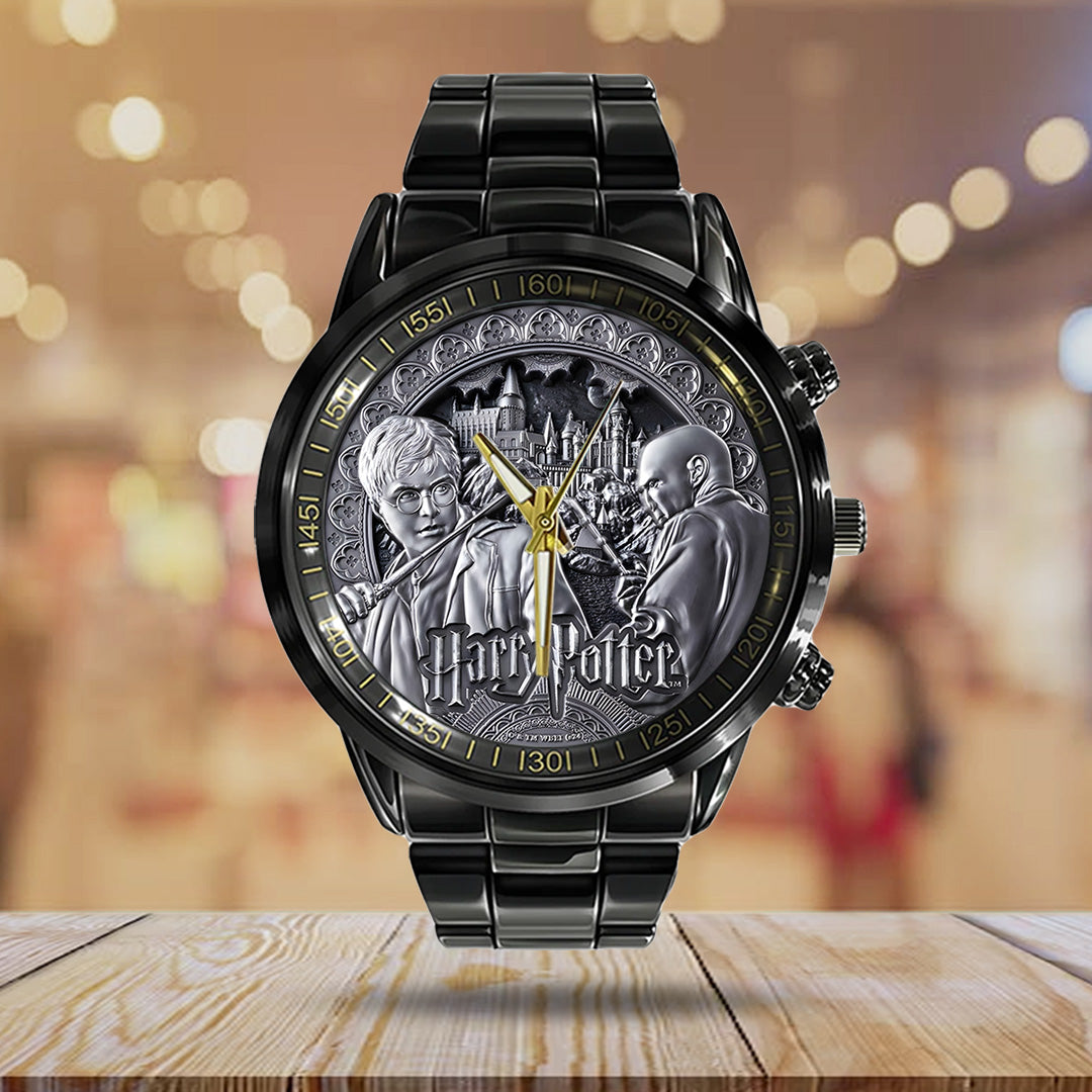 Harry Potter 25th Anniversary 2026 Black Stainless Steel Watch – TANTN19493