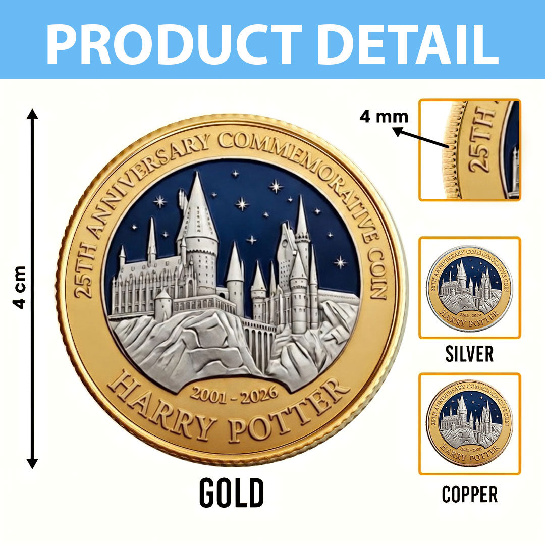 Harry Potter 25th Anniversary 2026 Commemorative Coin – TMTHU4839