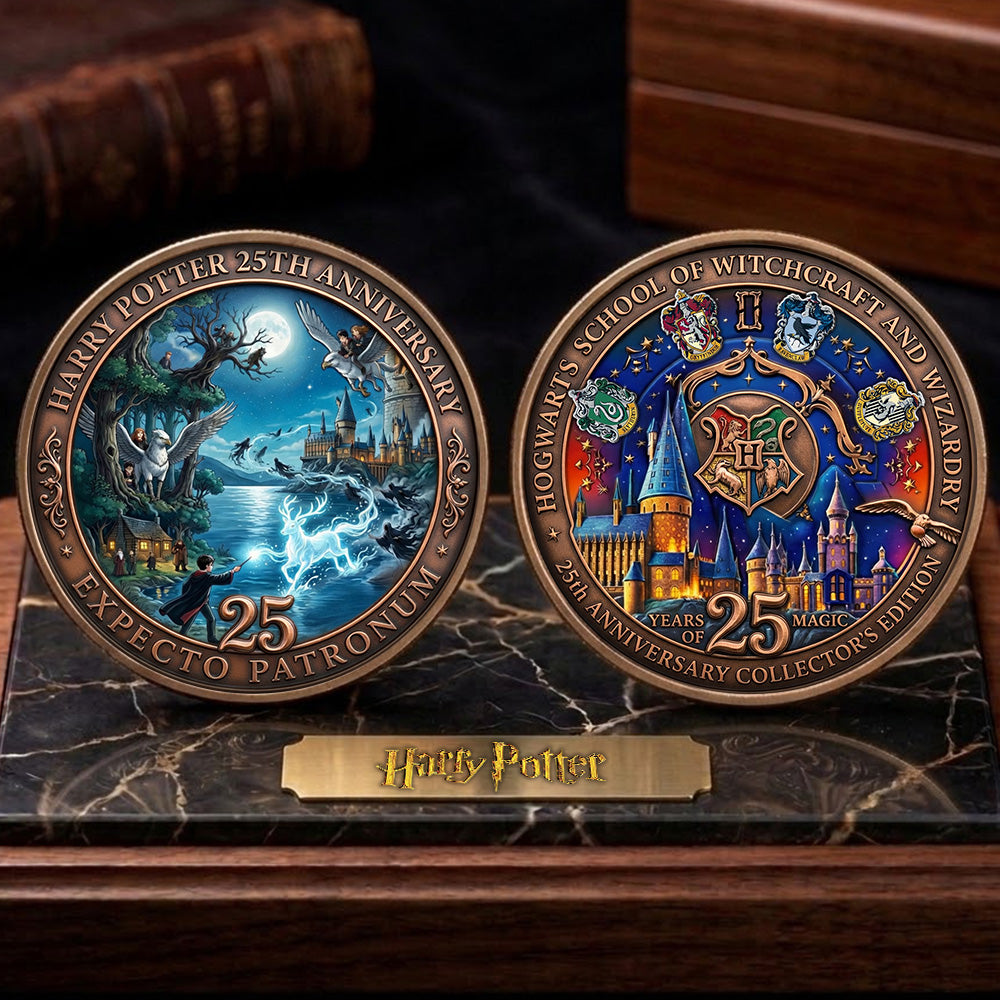 Harry Potter 25th Anniversary 2026 Commemorative Coin – TMTHU4847