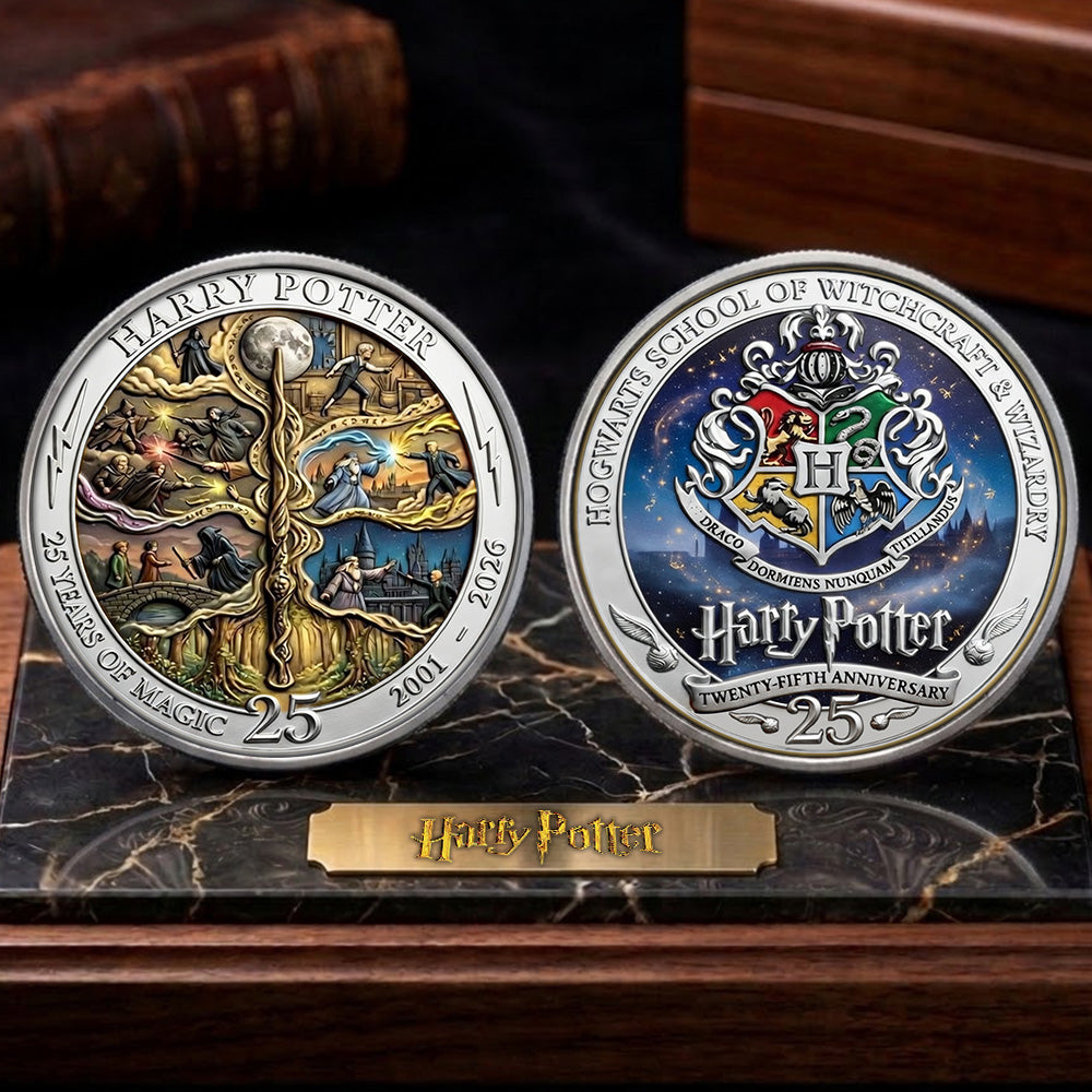 Harry Potter 25th Anniversary 2026 Commemorative Coin – TMTHU4892
