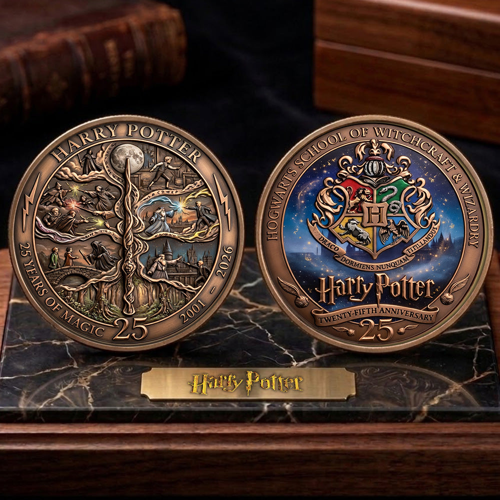 Harry Potter 25th Anniversary 2026 Commemorative Coin – TMTHU4892