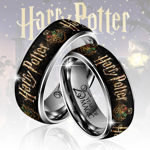 Harry Potter 25th Anniversary 2026 Custom Alloy Ring – TANTN19604