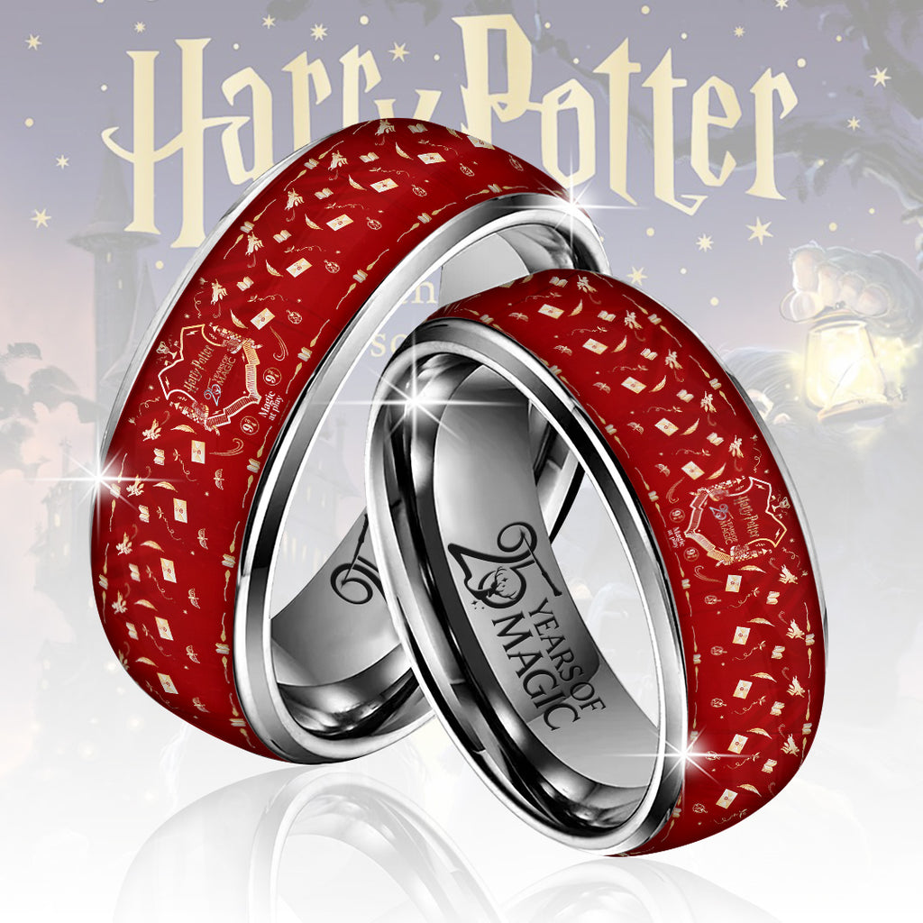 Harry Potter 25th Anniversary 2026 Custom Alloy Ring – TANTN19649