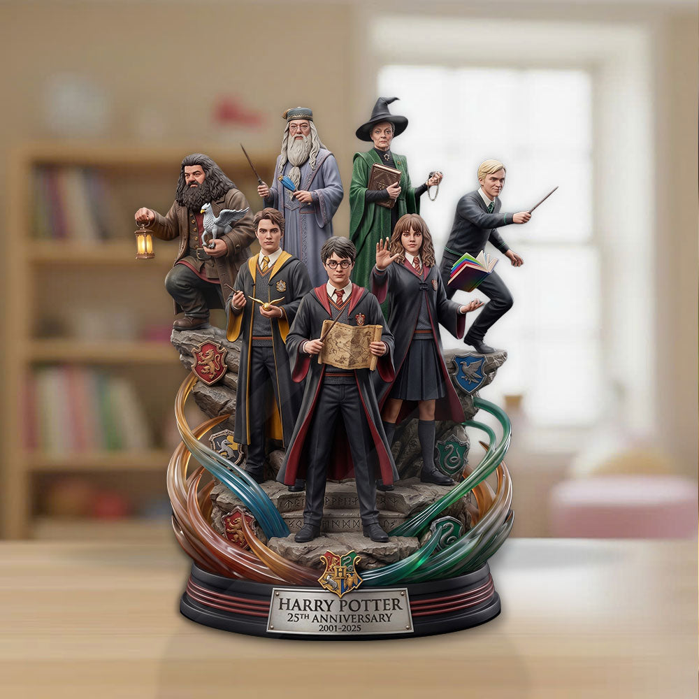 Harry Potter 25th Anniversary 2026 Custom Shape Acrylic Plaque – TMTHU5188
