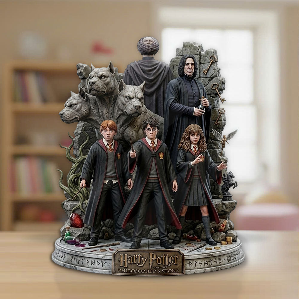 Harry Potter 25th Anniversary 2026 Custom Shape Acrylic Plaque – TMTHU5196