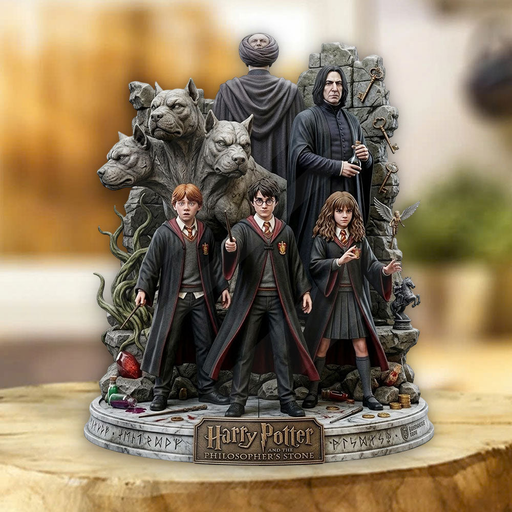 Harry Potter 25th Anniversary 2026 Custom Shape Acrylic Plaque – TMTHU5196