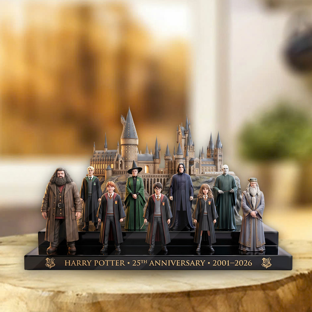 Harry Potter 25th Anniversary 2026 Custom Shape Acrylic Plaque – TMTHU5385