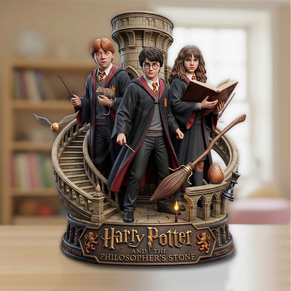 Harry Potter 25th Anniversary 2026 Custom Shape Acrylic Plaque – TMTHU5392