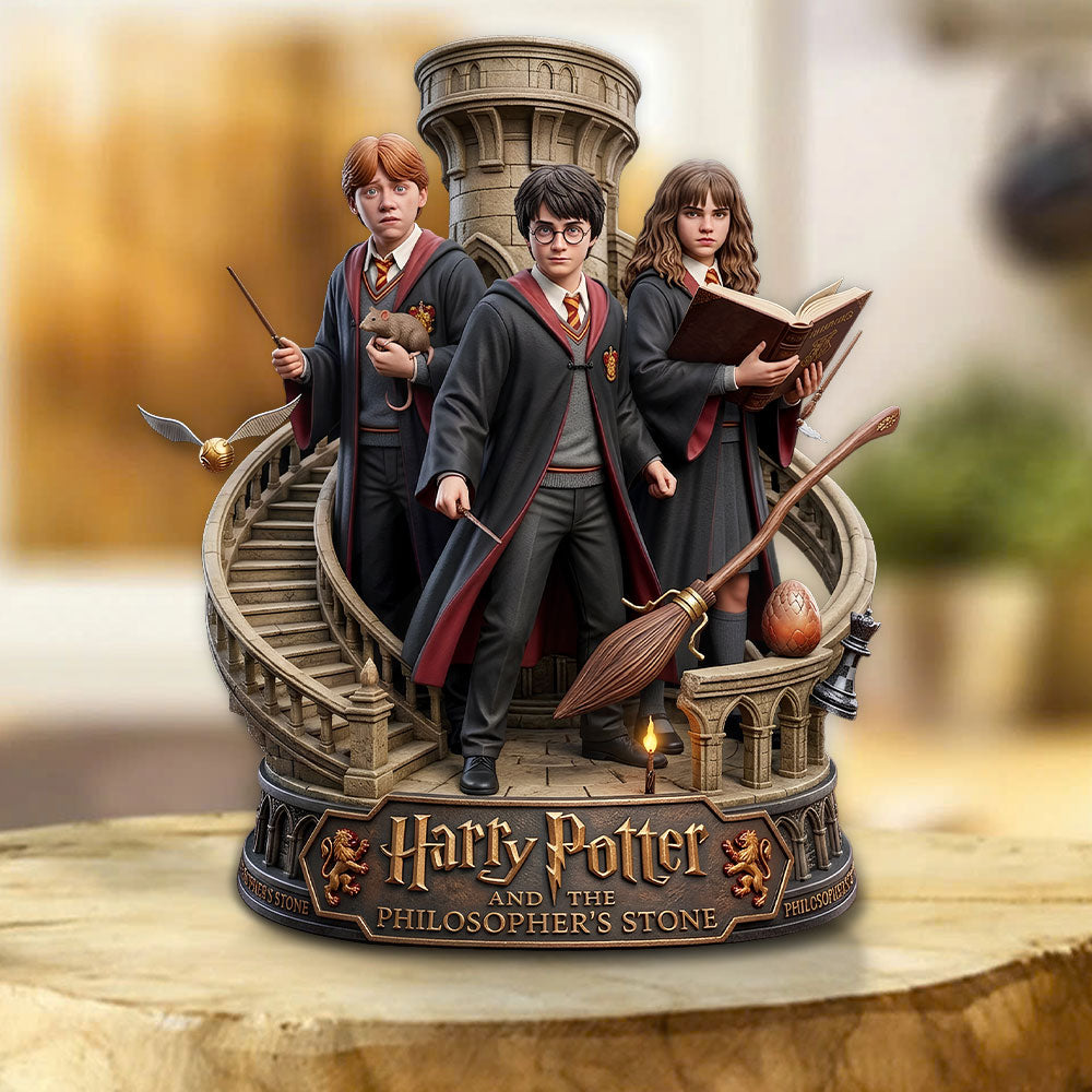 Harry Potter 25th Anniversary 2026 Custom Shape Acrylic Plaque – TMTHU5392