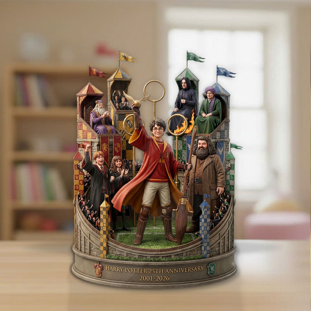 Harry Potter 25th Anniversary 2026 Custom Shape Acrylic Plaque – TMTHU5459