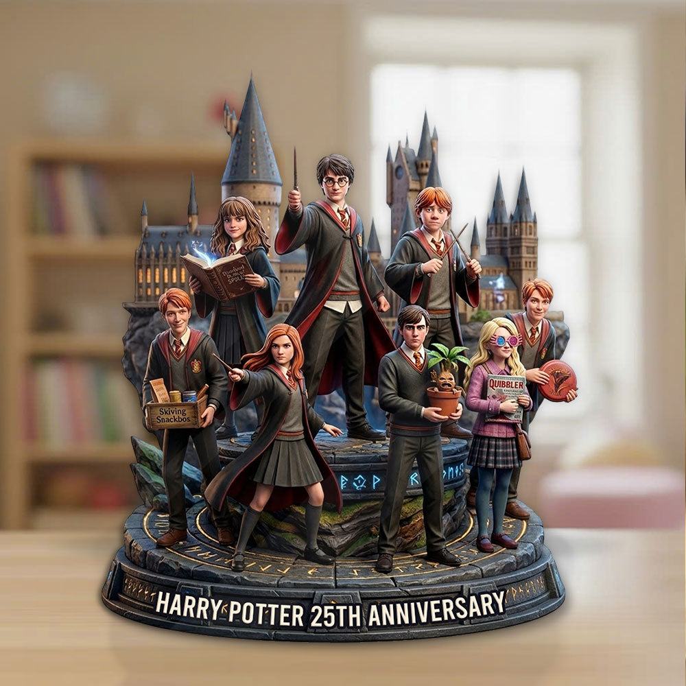 Harry Potter 25th Anniversary 2026 Custom Shape Acrylic Plaque – TMTHU5622