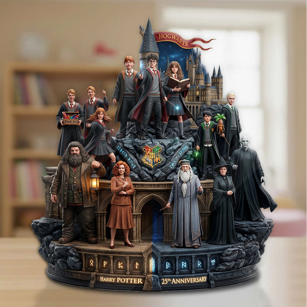 Harry Potter 25th Anniversary 2026 Custom Shape Acrylic Plaque – TMTHU5626