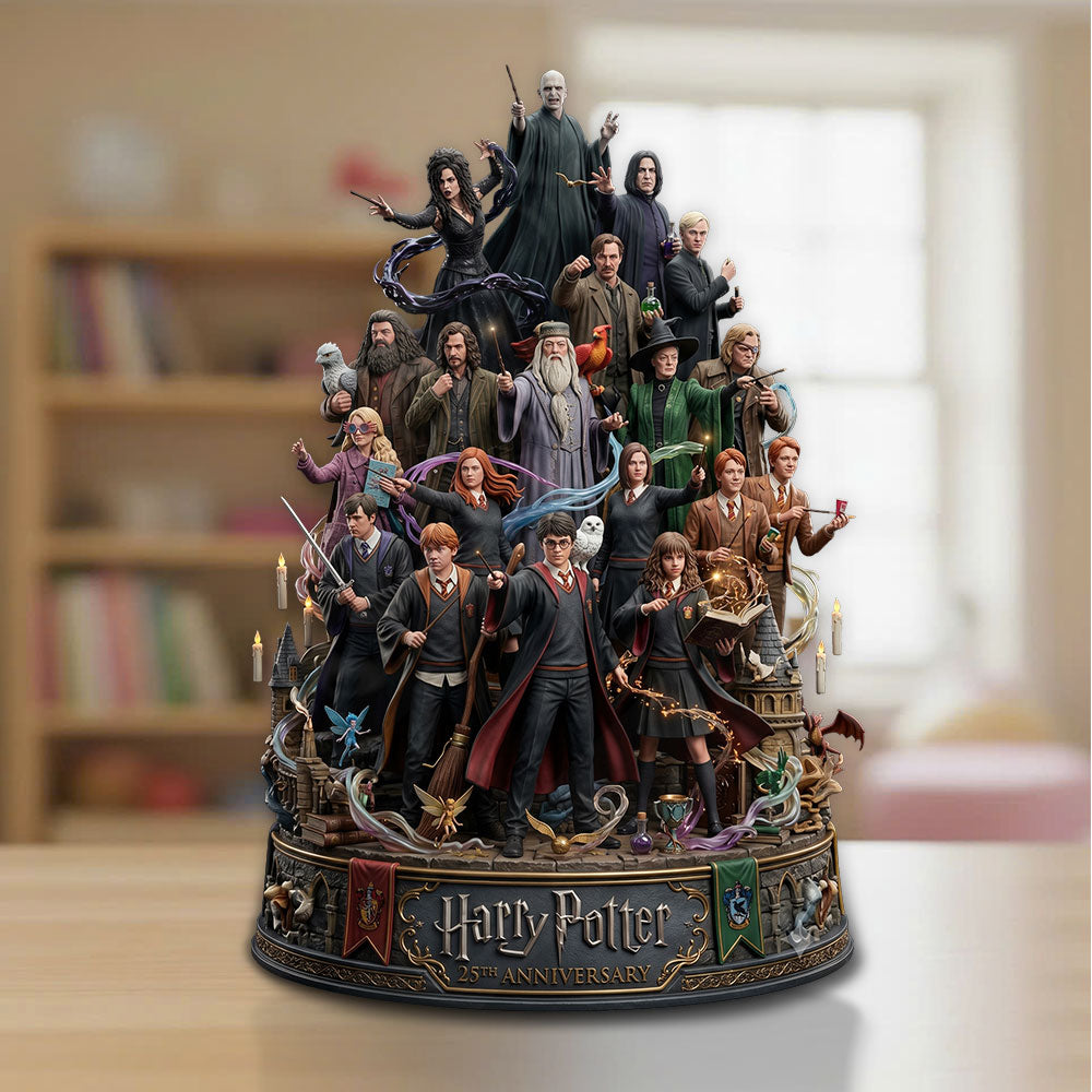 Harry Potter 25th Anniversary 2026 Custom Shape Acrylic Plaque – TMTHU6779