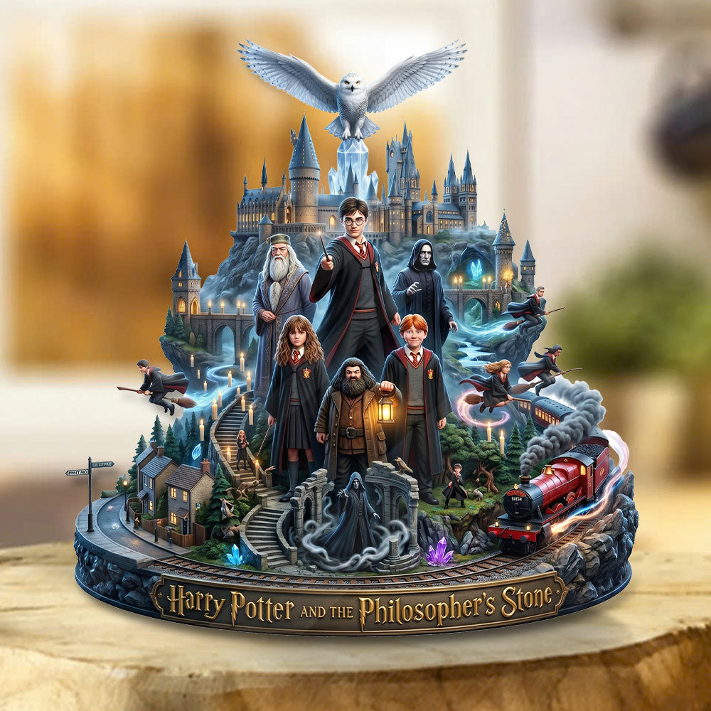 Harry Potter 25th Anniversary 2026 Custom Shape Acrylic Plaque – TMTHU6897