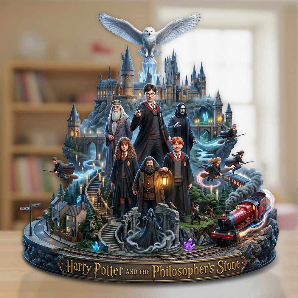 Harry Potter 25th Anniversary 2026 Custom Shape Acrylic Plaque – TMTHU6897