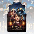 Harry Potter 25th Anniversary 3D Sleeveless Down Jacket – HOATT15295