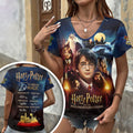 Harry Potter 25th Anniversary 3D Women's V-Neck T-Shirt – HOATT20249