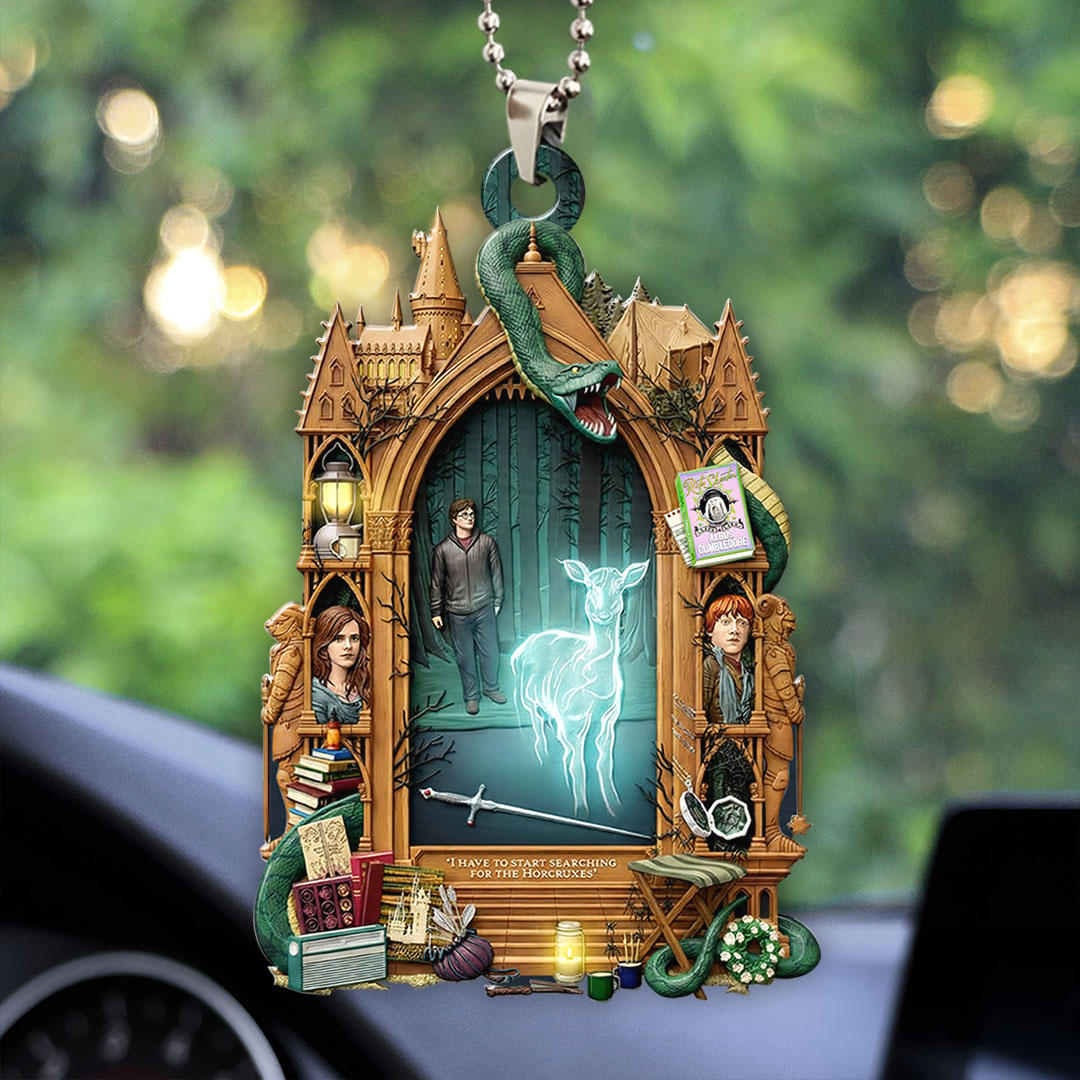 4PCS Harry Potter 25th Anniversary Custom Shape 2-Side Printed Acrylic Ornament – HOATT15325