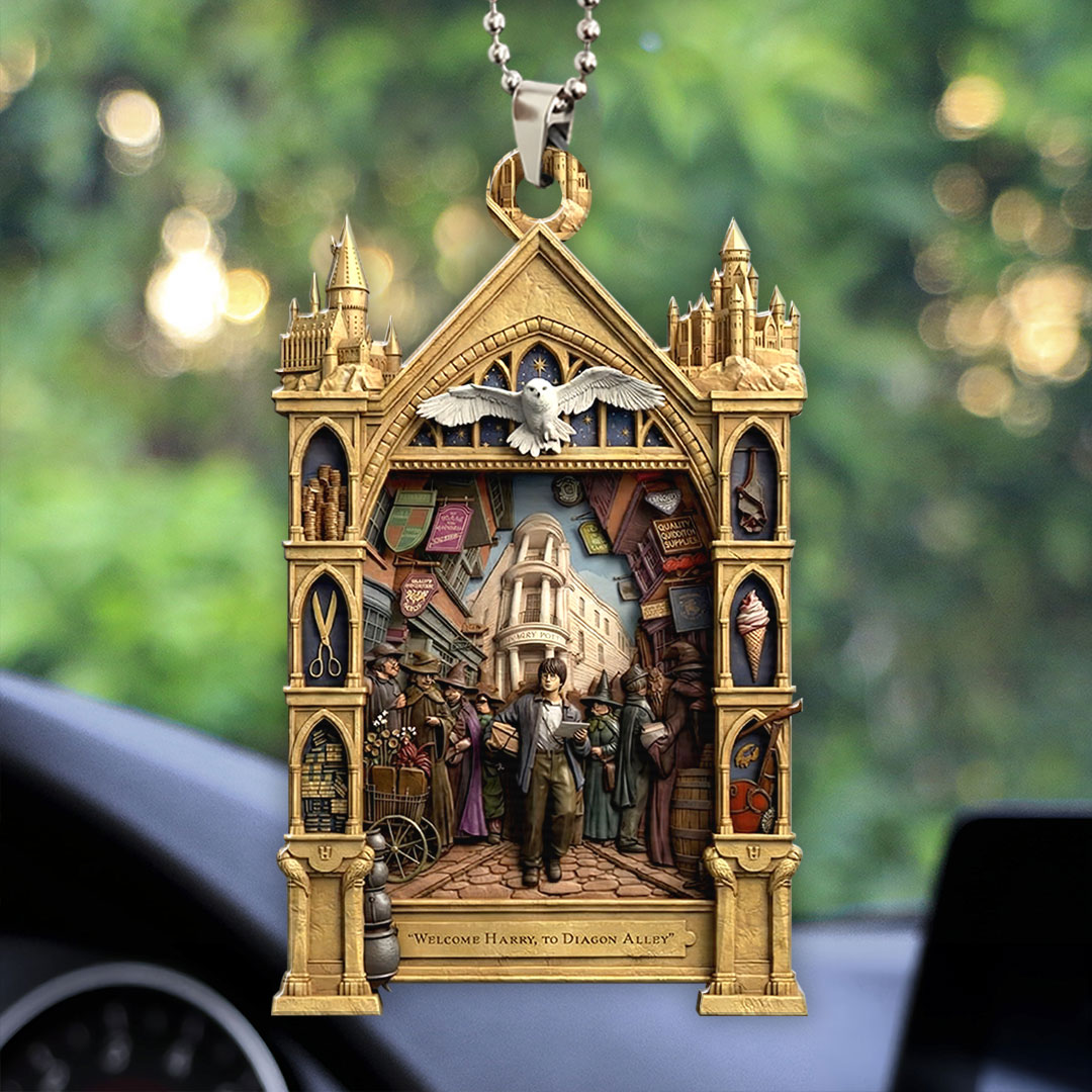 4PCS Harry Potter 25th Anniversary Custom Shape 2-Side Printed Acrylic Ornament – HOATT15325
