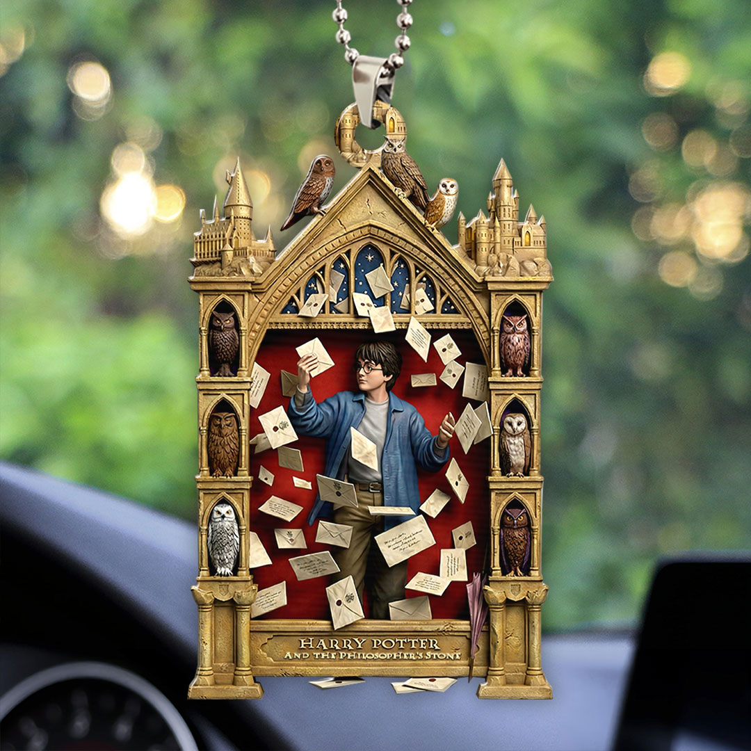 4PCS Harry Potter 25th Anniversary Custom Shape 2-Side Printed Acrylic Ornament – HOATT15325