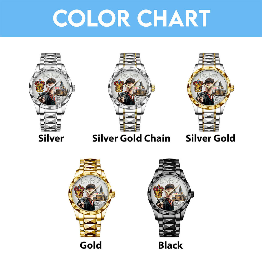 Harry Potter 25th Anniversary Alloy Luxury Quartz Watch – HOATT15359