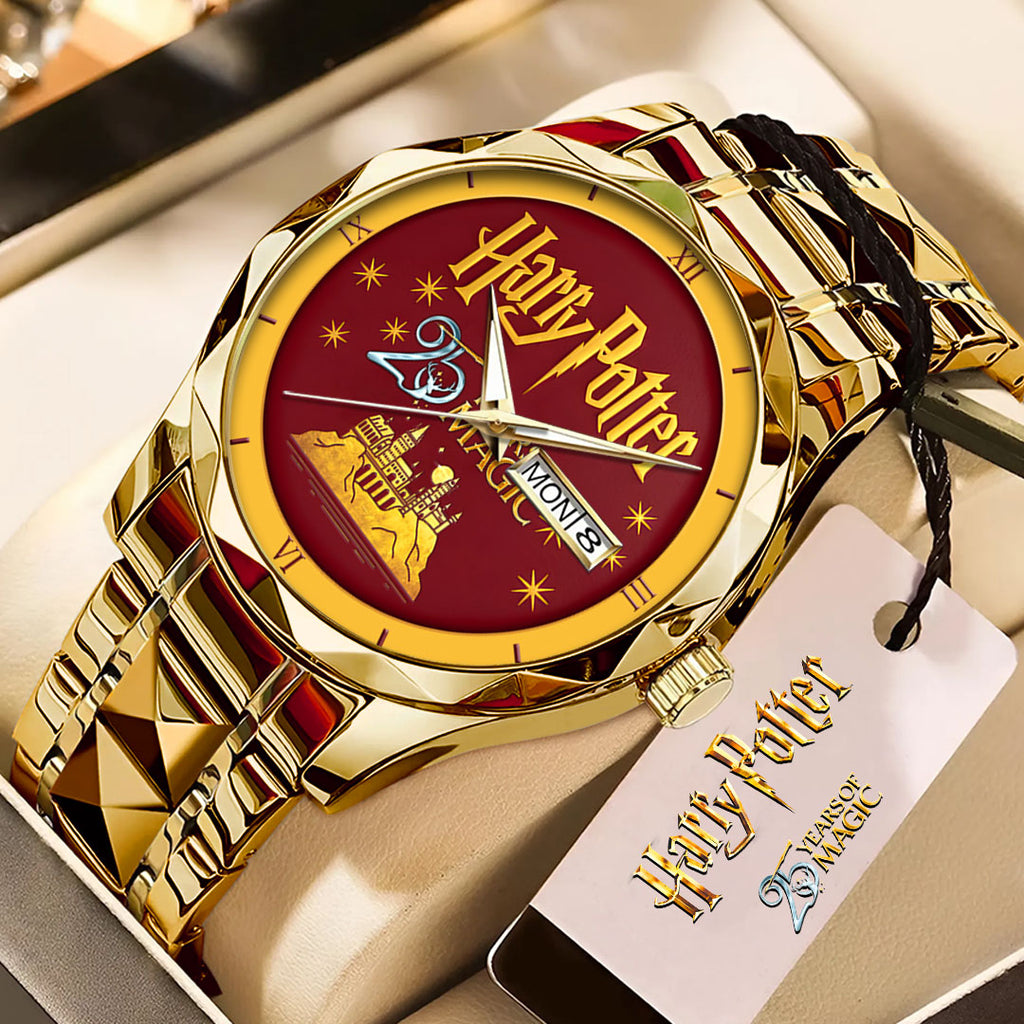 Harry Potter 25th Anniversary Alloy Luxury Quartz Watch – HOATT15218