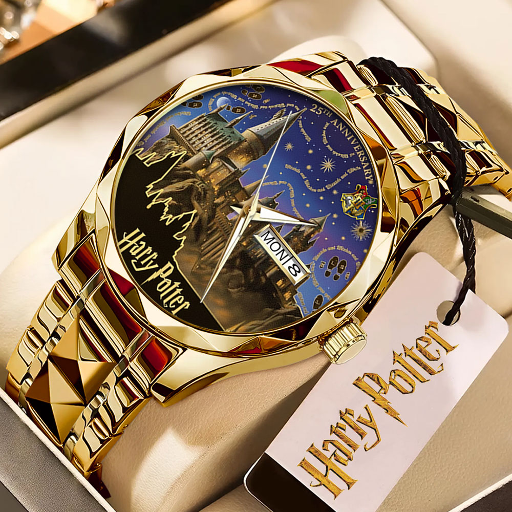 Harry Potter 25th Anniversary Alloy Luxury Quartz Watch – TMTHU2763