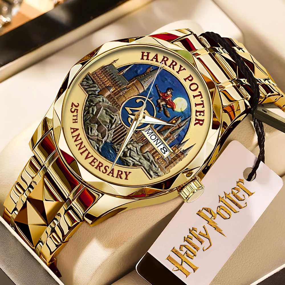 Harry Potter 25th Anniversary Alloy Luxury Quartz Watch – TMTHU2930