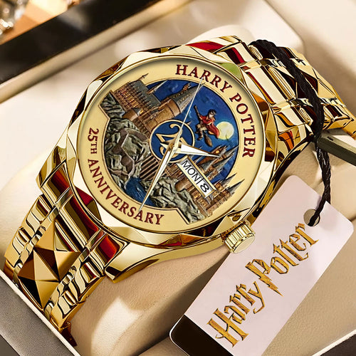 Harry Potter 25th Anniversary Alloy Luxury Quartz Watch – TMTHU2930