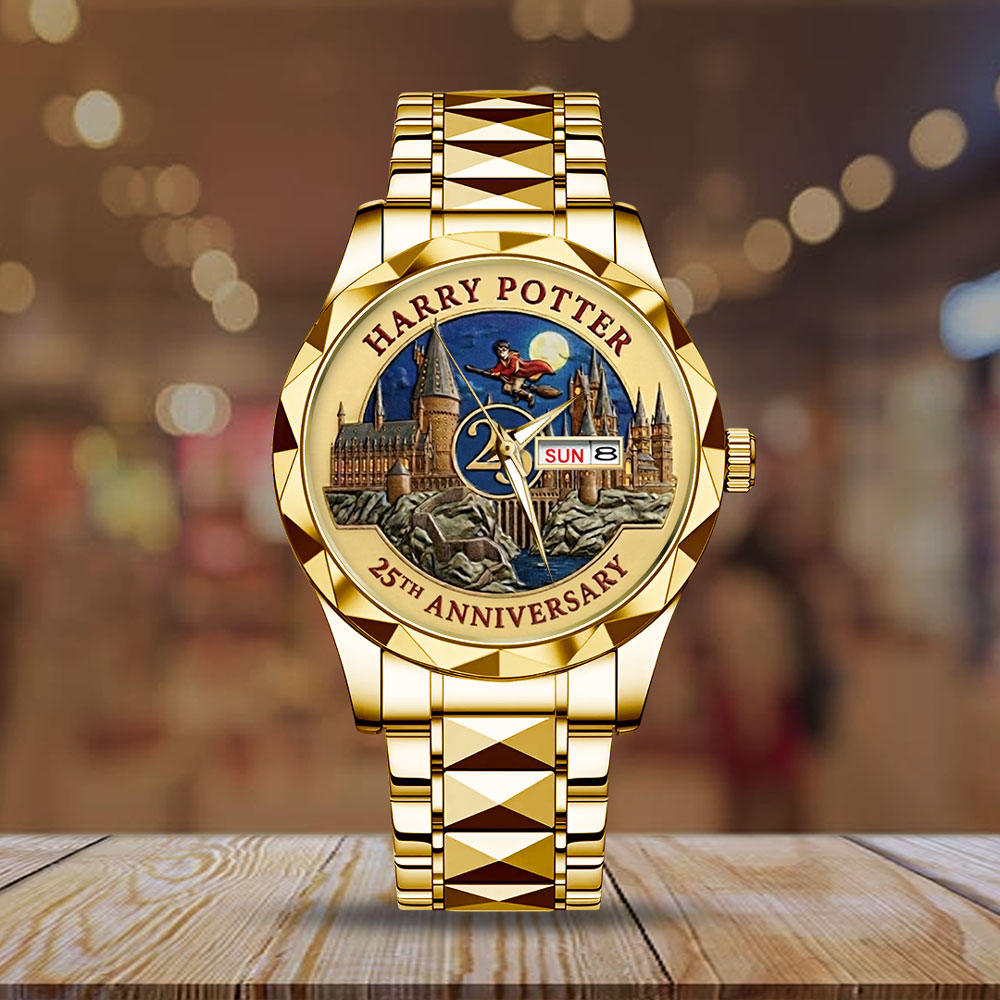 Harry Potter 25th Anniversary Alloy Luxury Quartz Watch – TMTHU2930