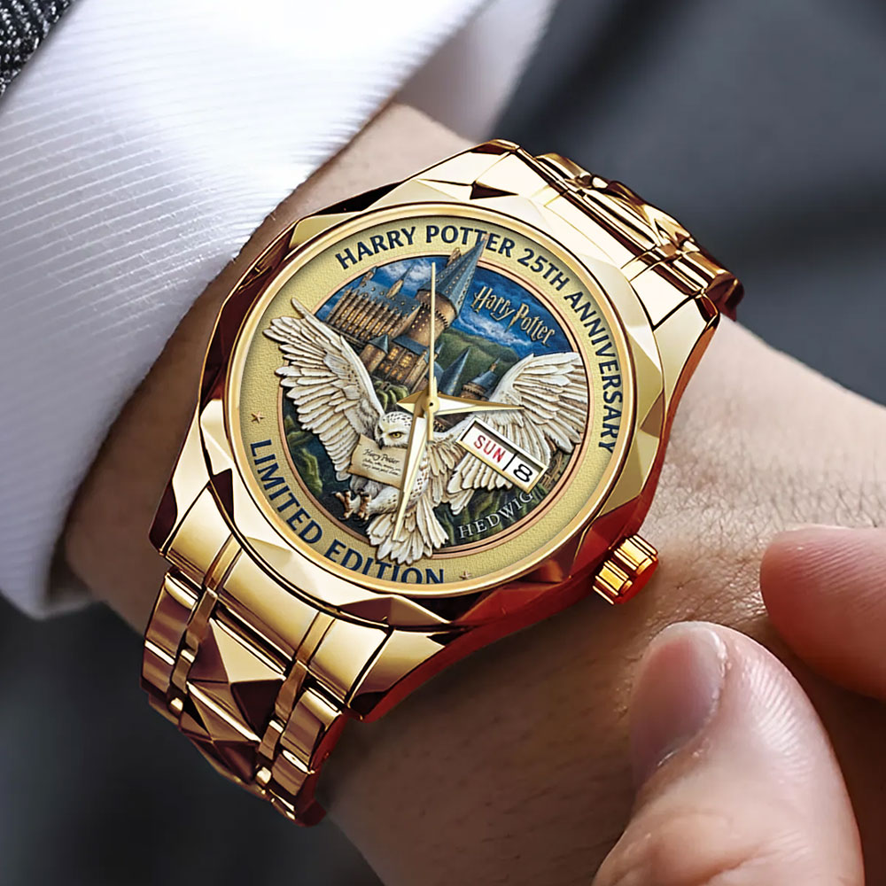 Harry Potter 25th Anniversary Alloy Luxury Quartz Watch – TMTHU3016