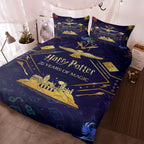 Harry Potter 25th Anniversary 3-Piece Duvet Bedding Set – TMTHU8540