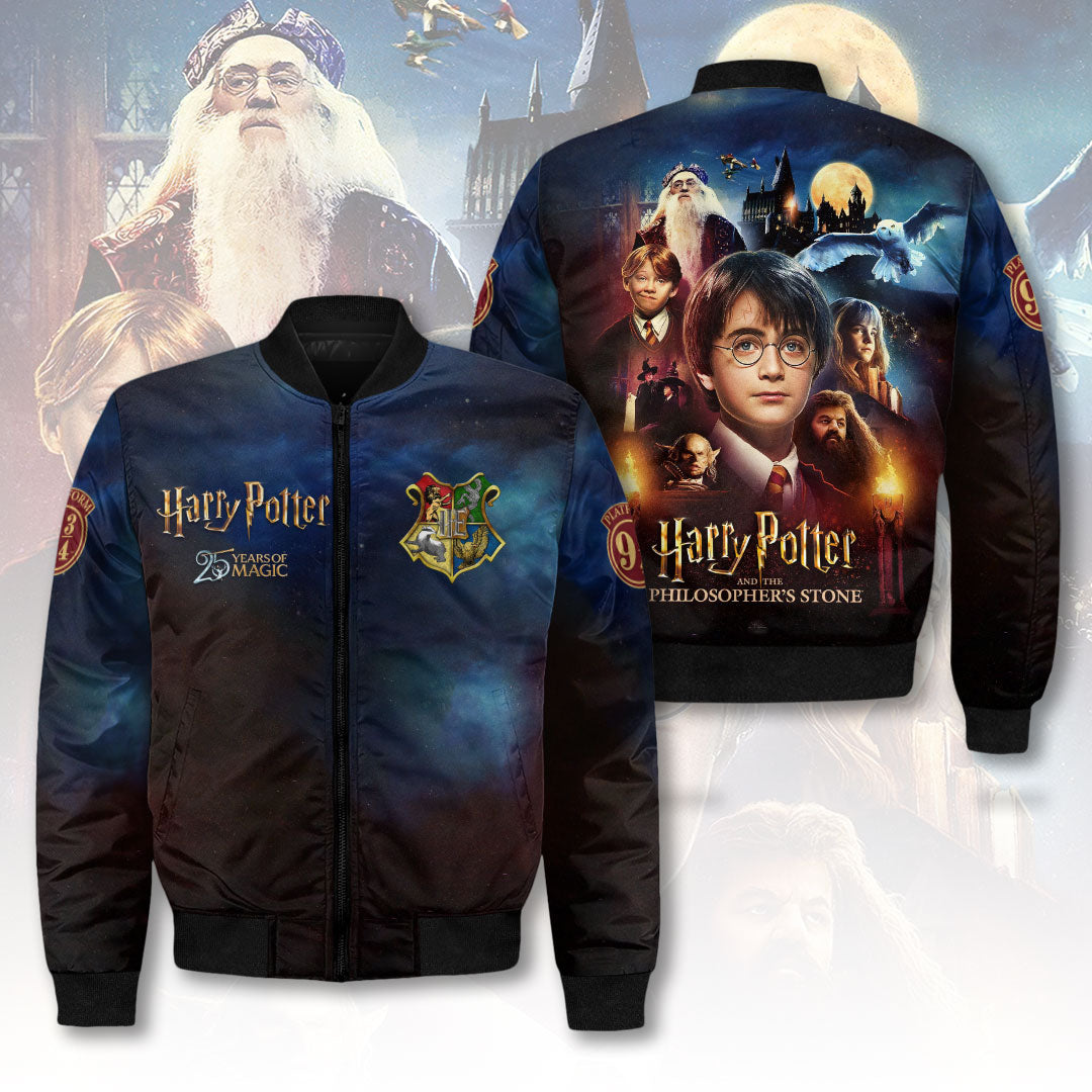 Harry Potter 25th Anniversary 3D Bomber Jacket – HOATT15227