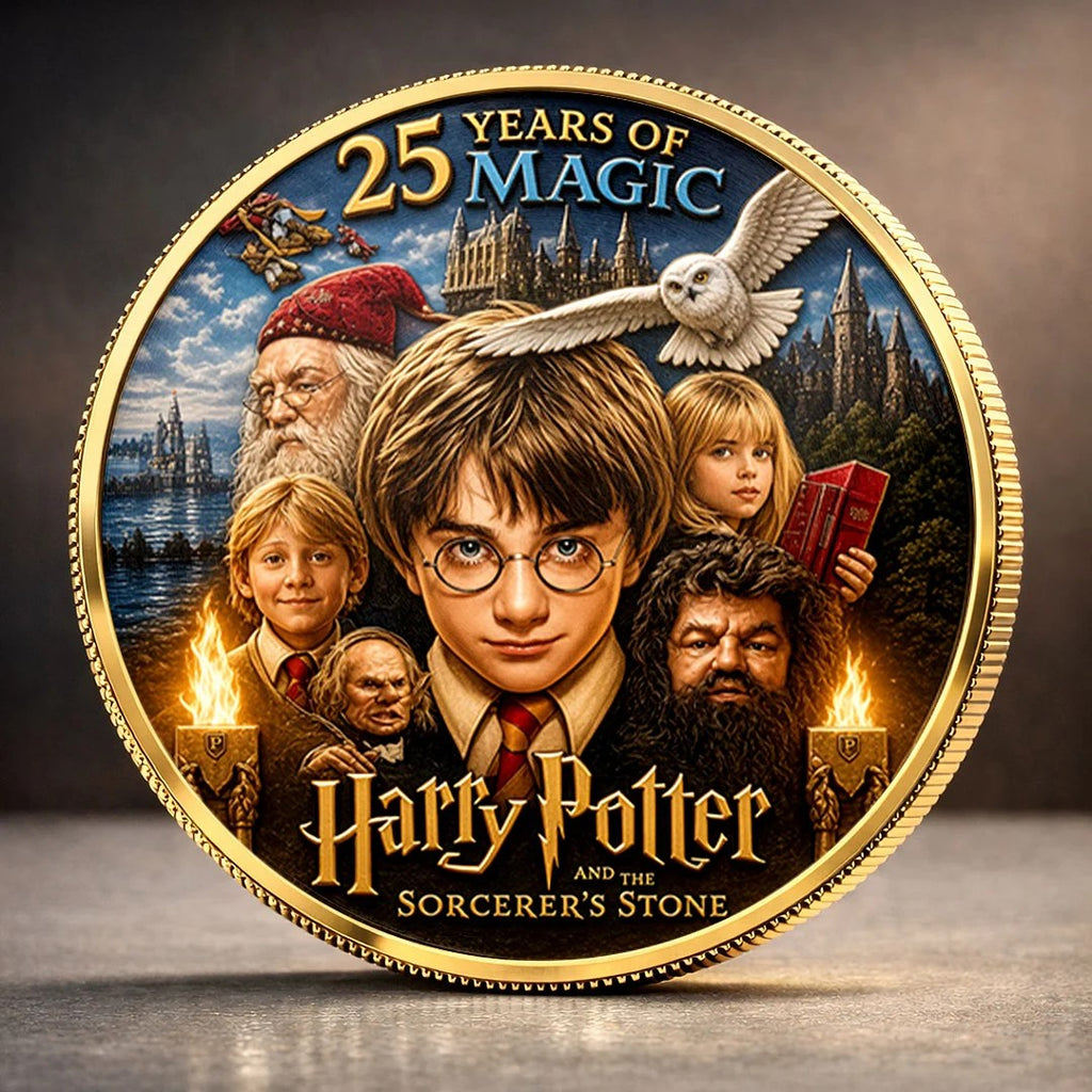 Harry Potter 25th Anniversary Commemorative Coin – TMTHU8634