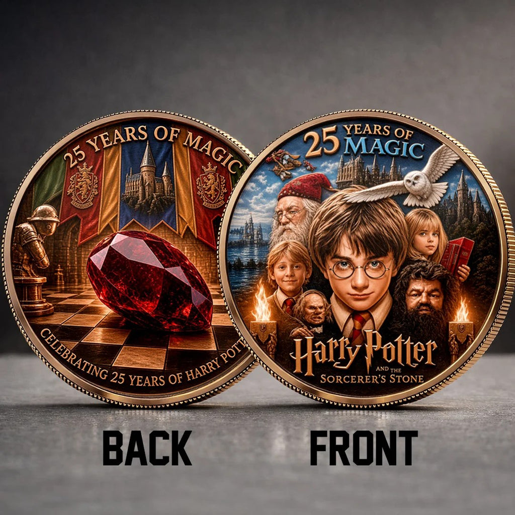 Harry Potter 25th Anniversary Commemorative Coin – TMTHU8634