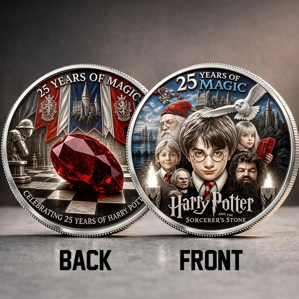 Harry Potter 25th Anniversary Commemorative Coin – TMTHU8634
