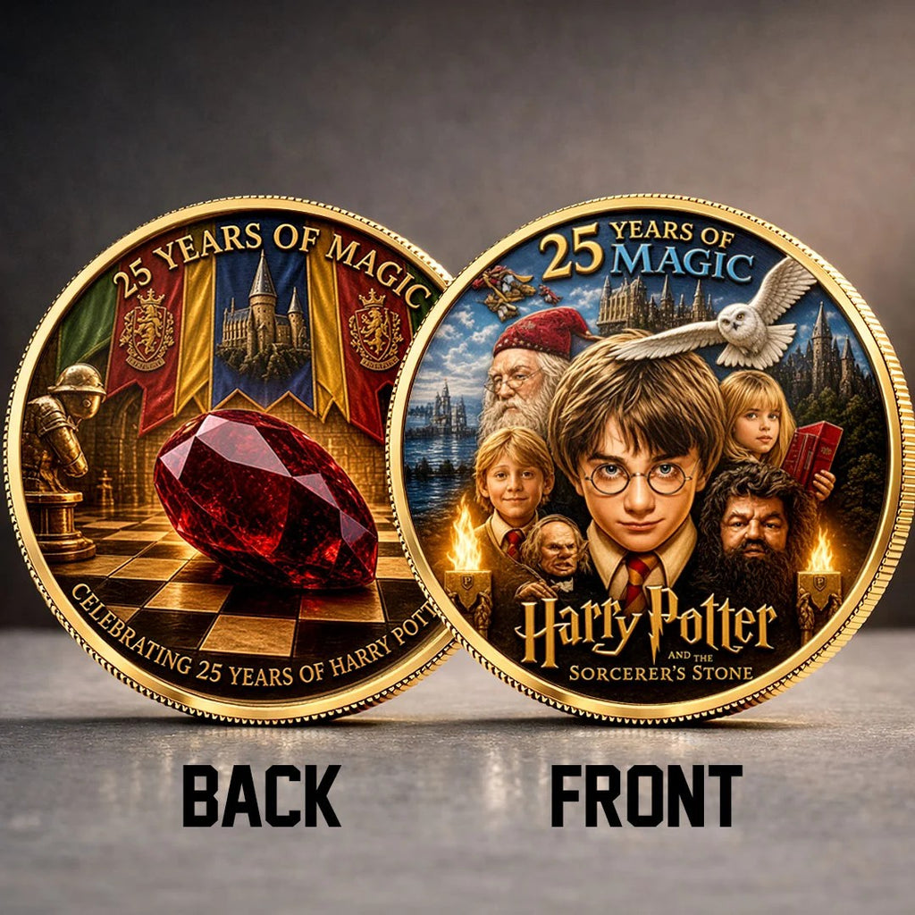 Harry Potter 25th Anniversary Commemorative Coin – TMTHU8634