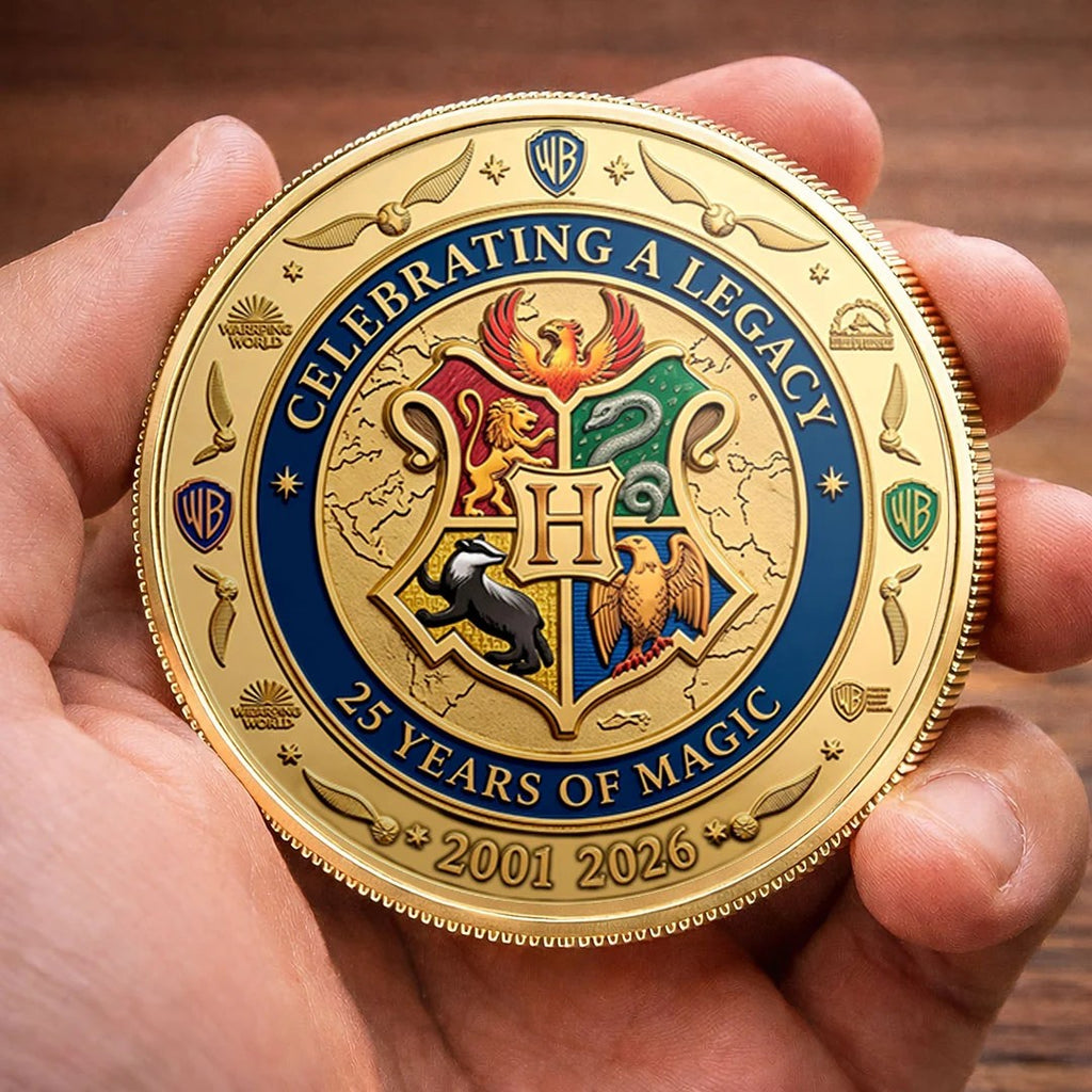 Harry Potter 25th Anniversary Commemorative Coin – TMTHU8704