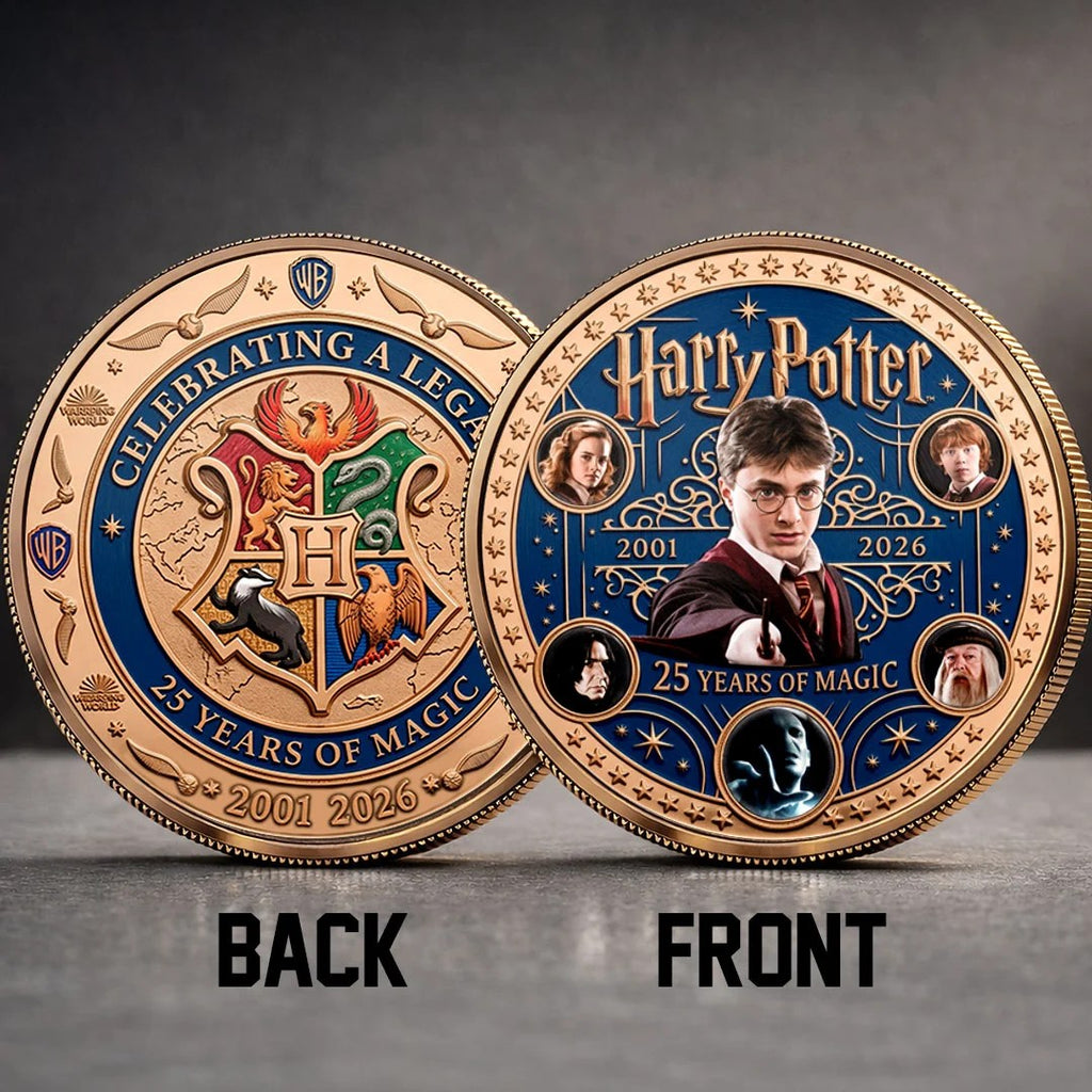 Harry Potter 25th Anniversary Commemorative Coin – TMTHU8704