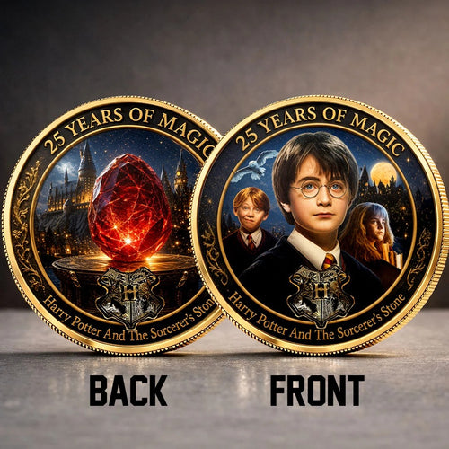 Harry Potter 25th Anniversary Commemorative Coin – TMTHU8727