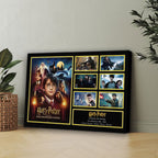 Harry Potter 25th Anniversary Rectangle Canvas With Inner Frame – HOATT15689