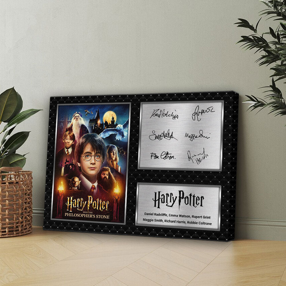 Harry Potter 25th Anniversary Rectangle Canvas With Inner Frame – HOATT15691