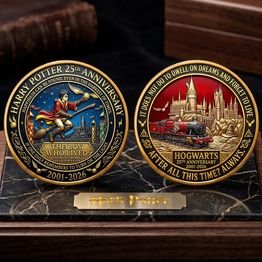 Harry Potter 25th Anniversary Commemorative Coin – TANTN21528