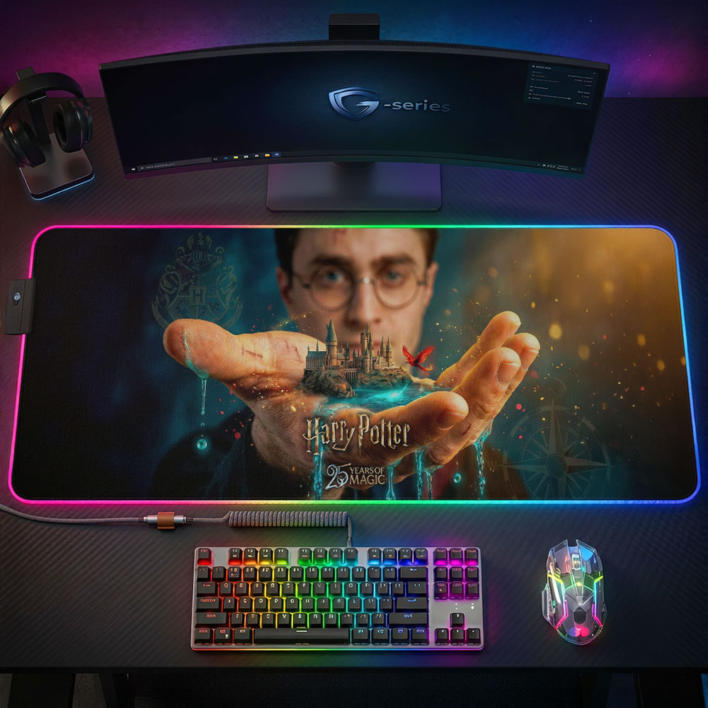 Harry Potter 25th Anniversary Custom Gaming Desk Mat – GNE7911