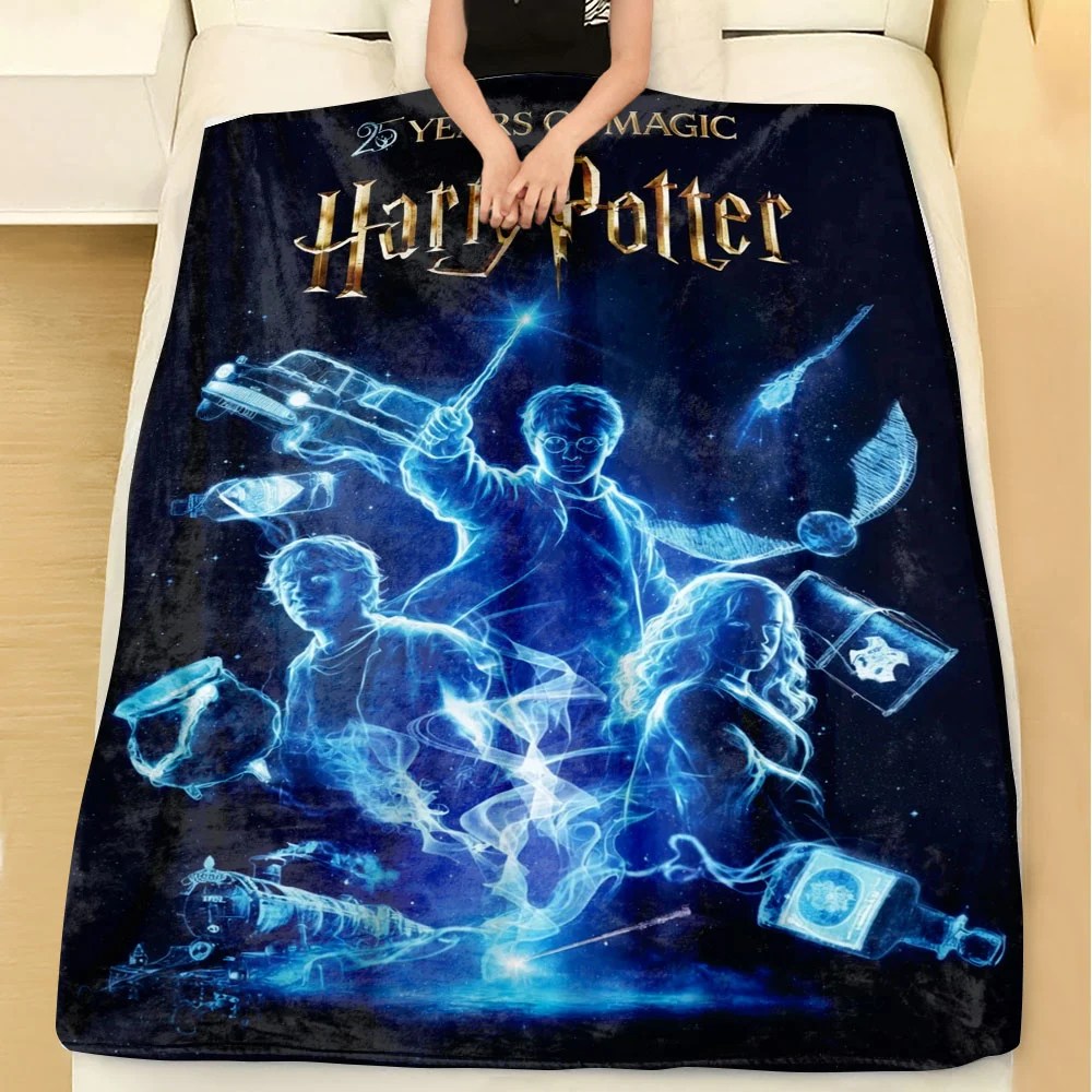 Harry Potter 25th Anniversary Fleece Blanket – TMTHU8642
