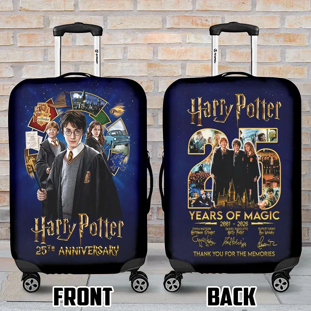 Harry Potter 25th Anniversary Luggage Cover – TMTHU8735