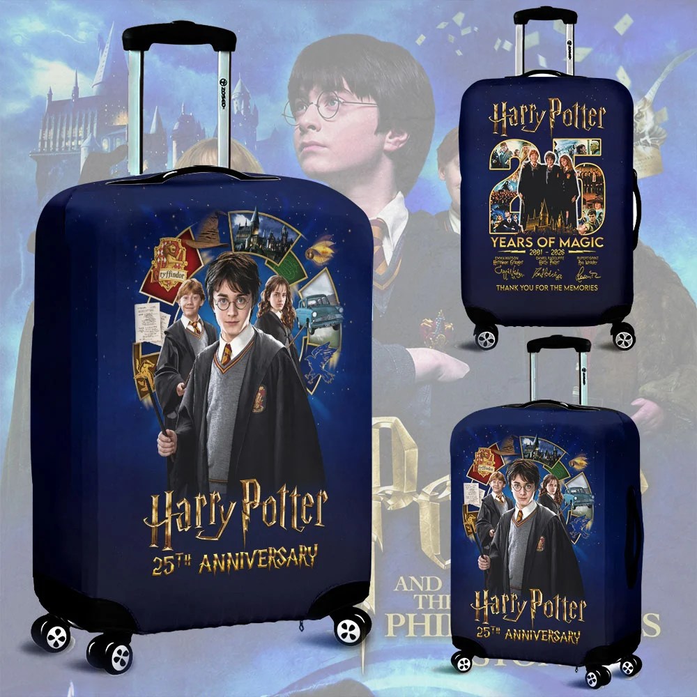 Harry Potter 25th Anniversary Luggage Cover – TMTHU8735